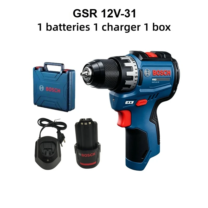 Power Tools Hand Tools - Bosch Professional GSR 12V-31 Cordless Drill