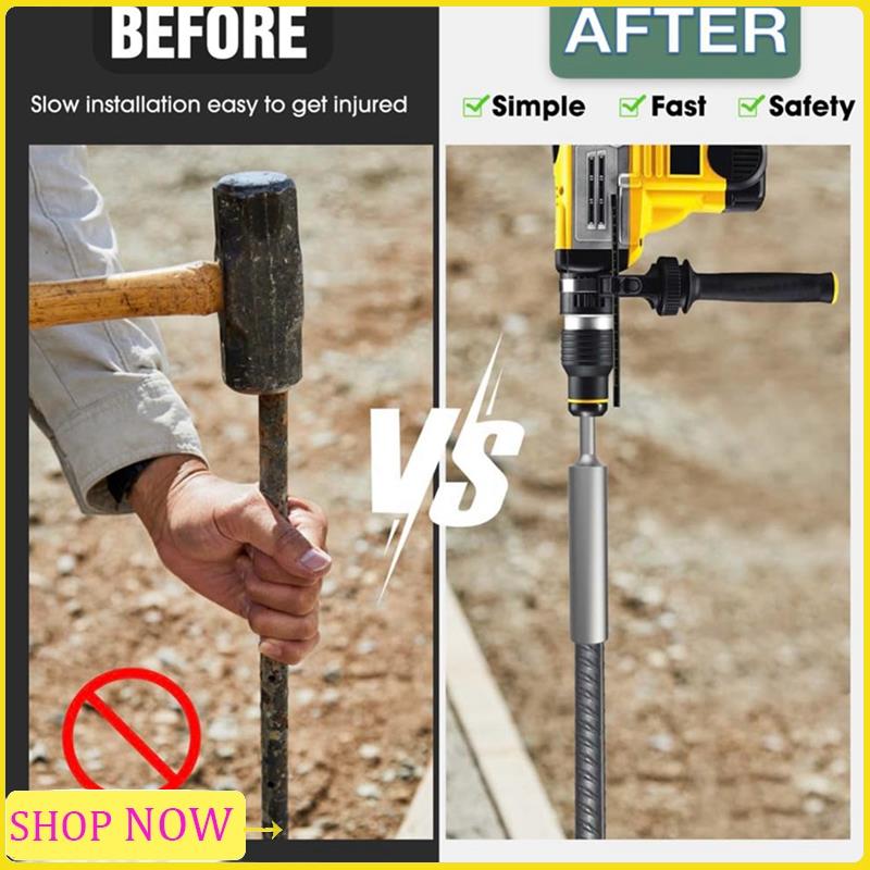 Hammer Drill Sds - SDS-Plus Ground Rod Driver For 5/8Inch