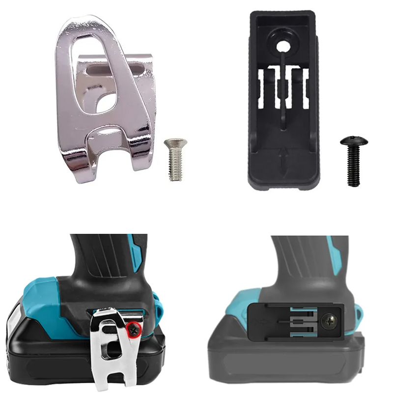 Power Tools Rack - Bit Holder Belt Hook With Screw