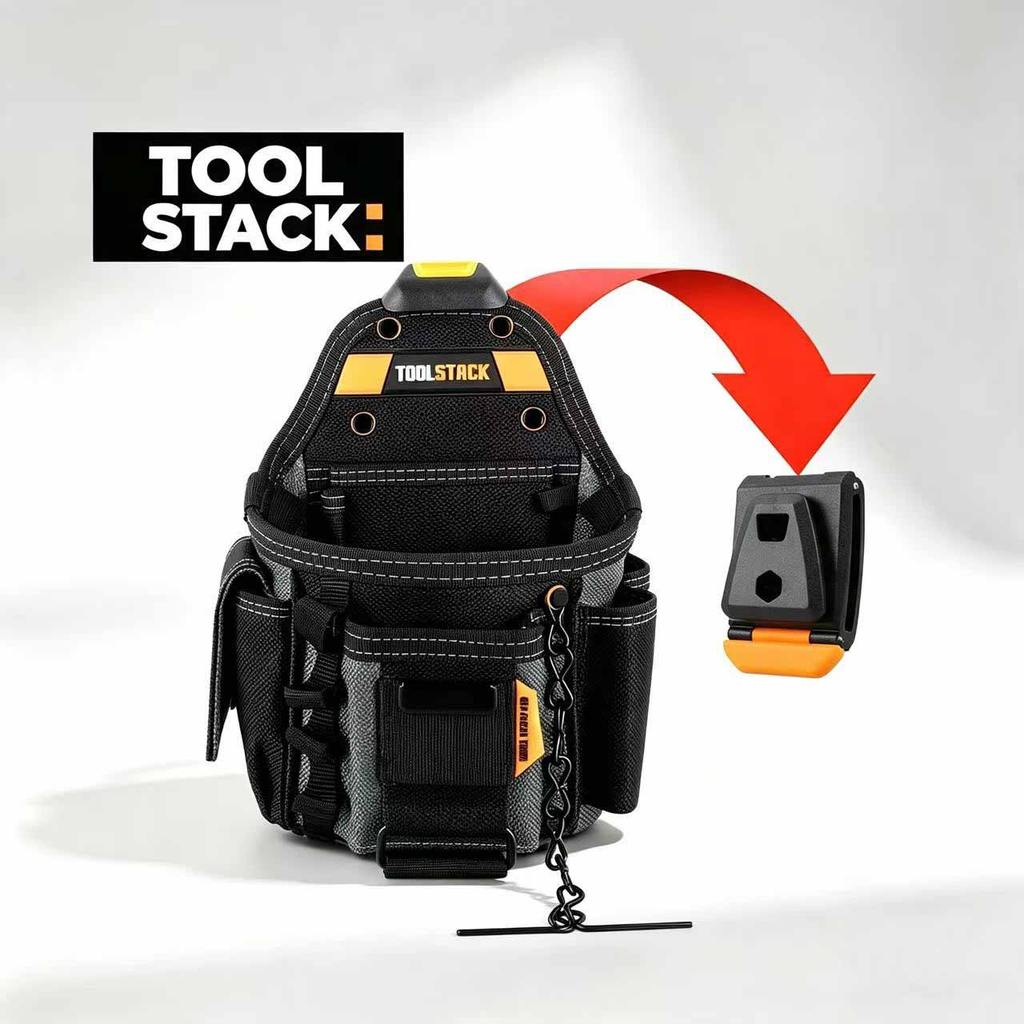 Power Tools Band - TOOLSTACK Small Electricians Pouch Tool Belt