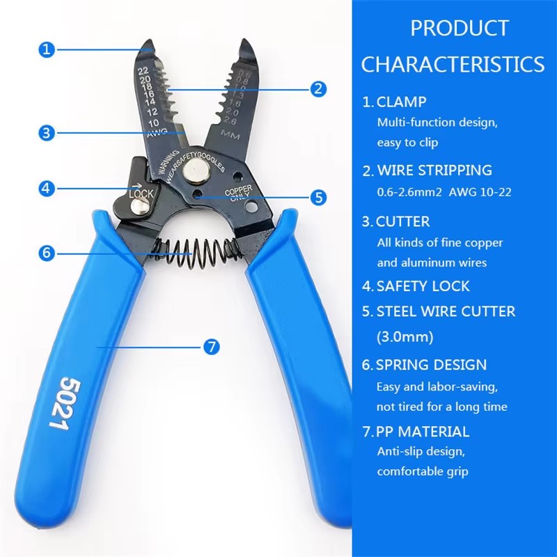 Bomurphy 6-in-1 Wire Stripper  - Power Tools America recension och pris