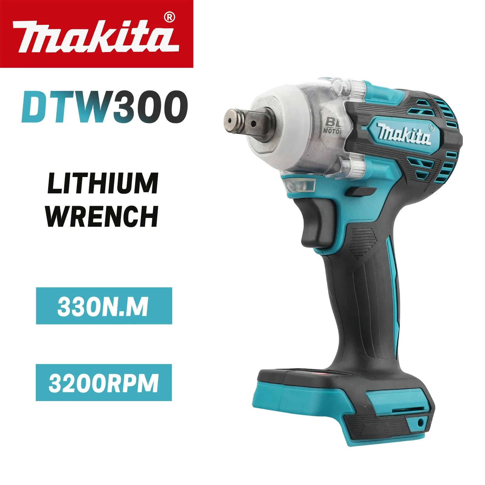 Brushless Makita DTW300 Batter - Power Tools Impact Wrench recension och pris