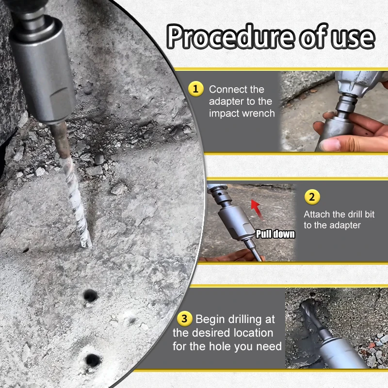 Adapter for Converting Impact  - Hammer Drill Sds recension och pris