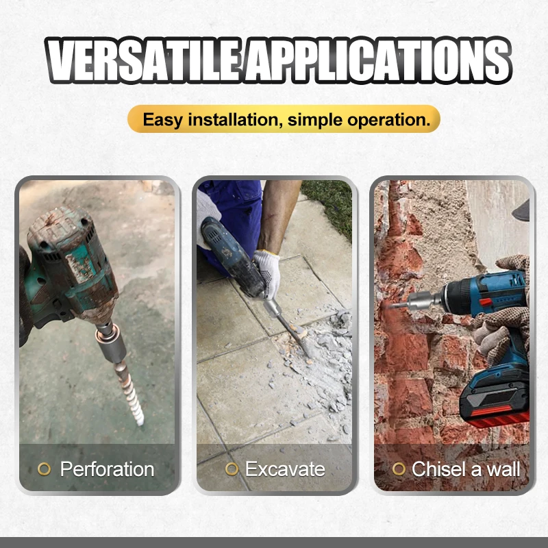 Adapter for Converting Impact  - Hammer Drill Sds recension och pris