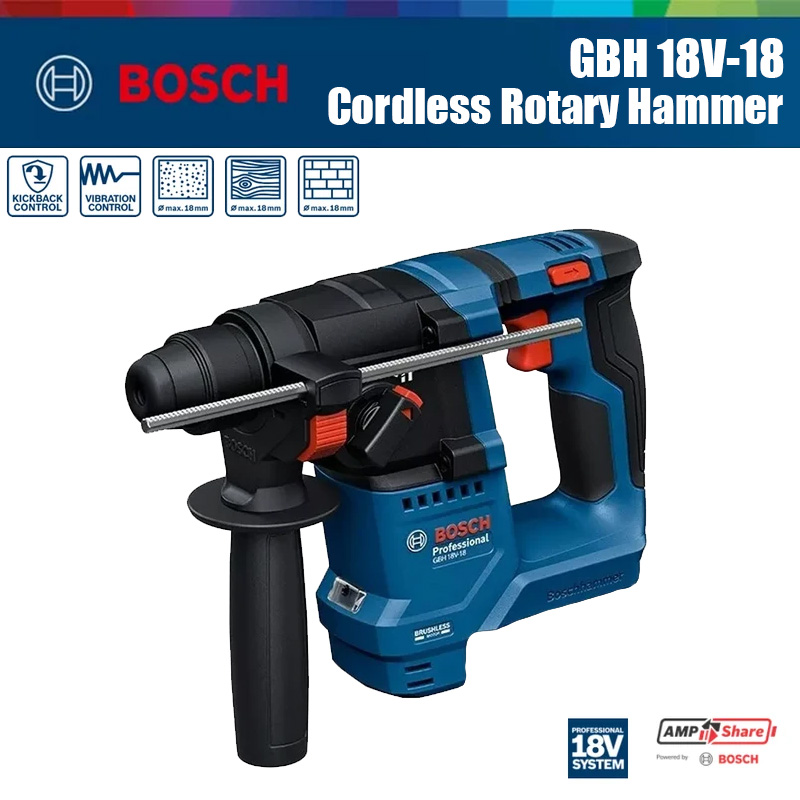 Bosch GBH 18V-18 Cordless Rota - Hammer Drill Sds recension och pris