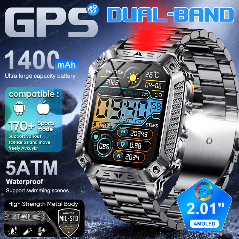 2026 Dual-band GPS Smart Watch - Power Tools Band recension och pris