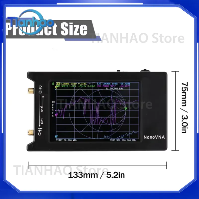 Nano VNA-H4 Antenna Analyzer f - Power Tools Vector recension och pris
