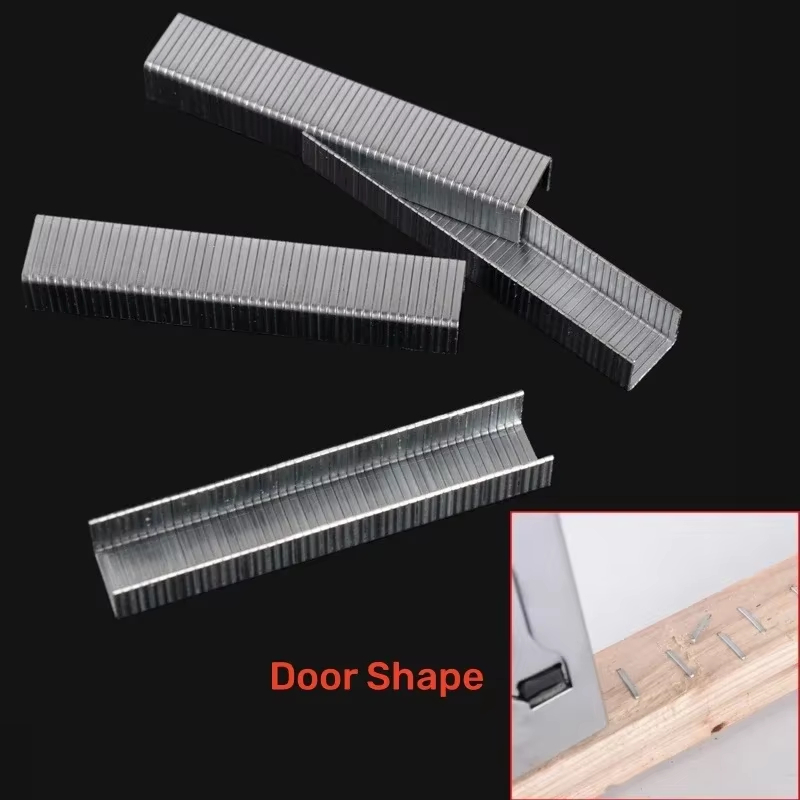1000PC U/T/Door Shaped Staples - Nail Gun Brad recension och pris