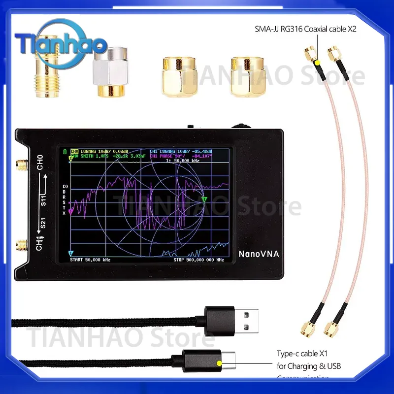 NanoVNA-H4 for Antenna Analyze - Power Tools Vector recension och pris