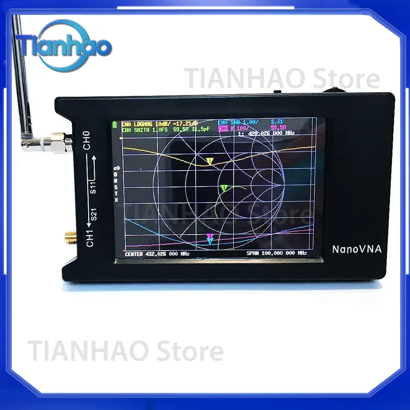 NanoVNA-H4 for Antenna Analyze - Power Tools Vector recension och pris