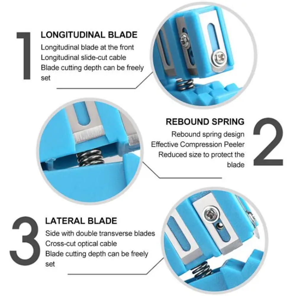45-163 Fiber Optic Stripper Fi - Power Tools America recension och pris