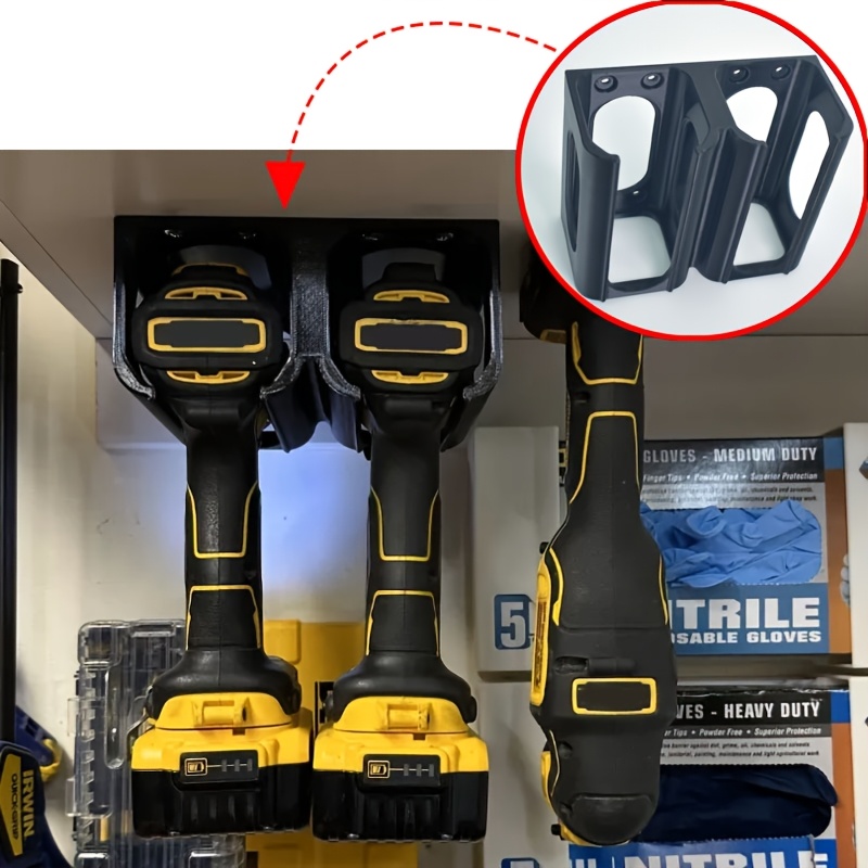 Tool Storage Rack Wall-Mounted - Power Tools Rack recension och pris