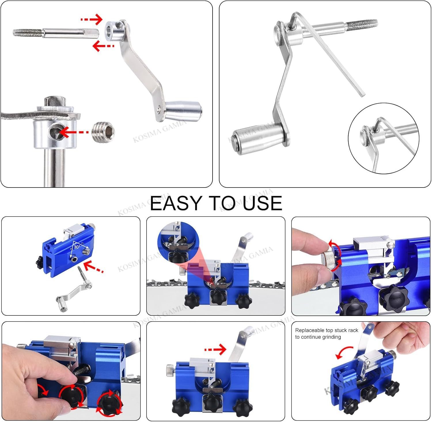 Portable Manual Chain Saw Blad - Power Tools Jigsaw recension och pris
