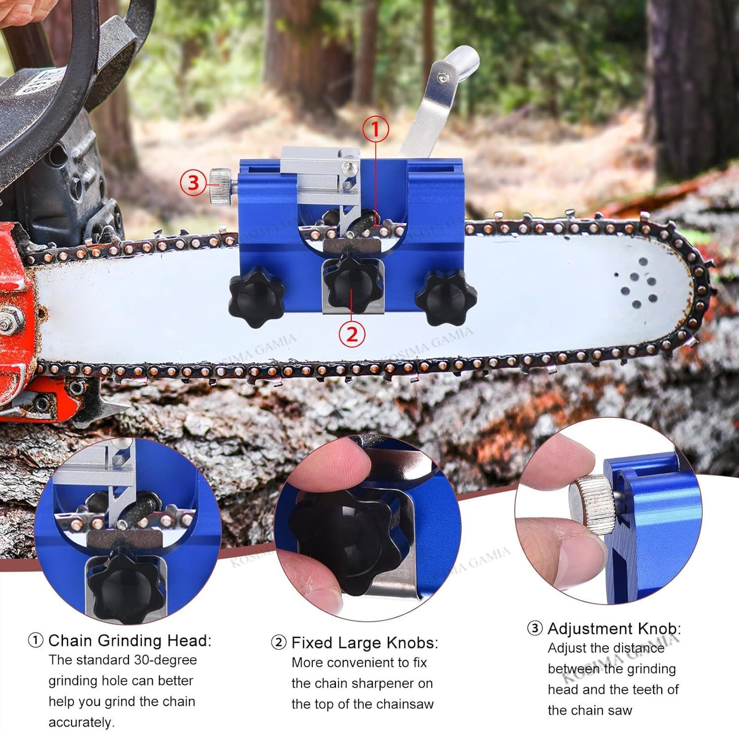 Portable Manual Chain Saw Blad - Power Tools Jigsaw recension och pris