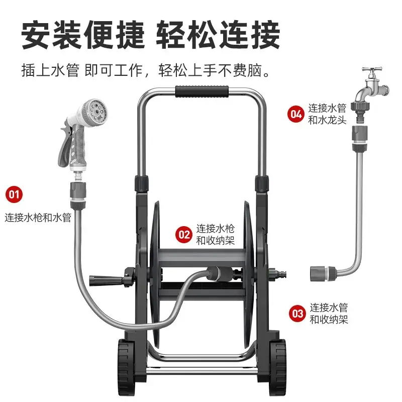 Premium Color Random Hose Reel - Power Tools Rack recension och pris