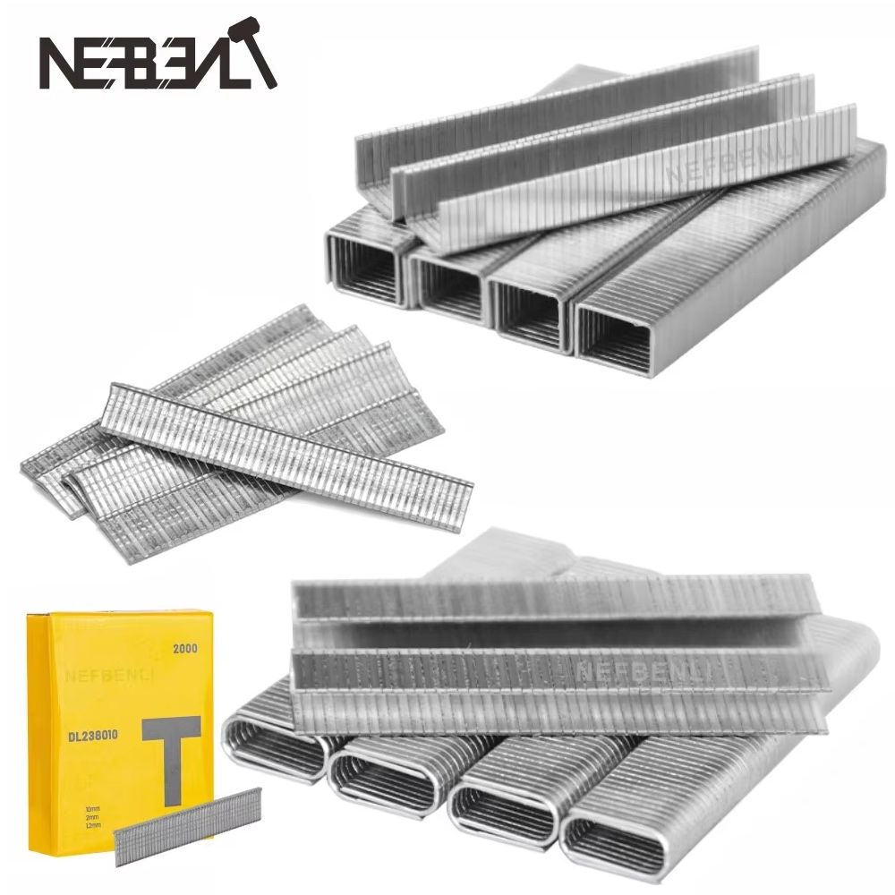 2000 Pcs U/Door/T Shaped Stapl - Nail Gun Brad recension och pris