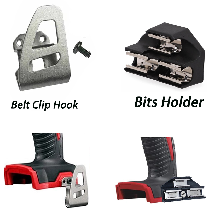 Bits Holder and Belt Clip Hook - Power Tools Rack recension och pris