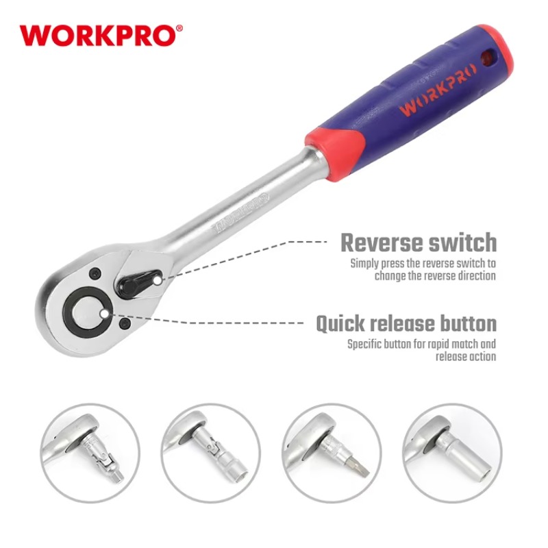 108pcs Professional Mechanics  - Power Tools Hand Tools recension och pris