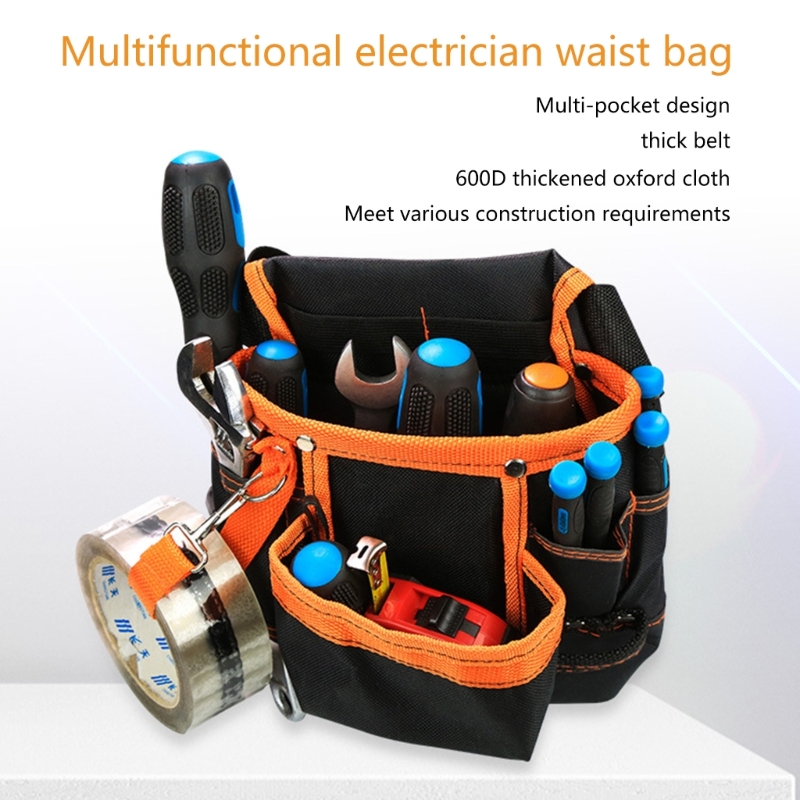 8-pockets Electrician Waist Ba - Power Tools Band recension och pris