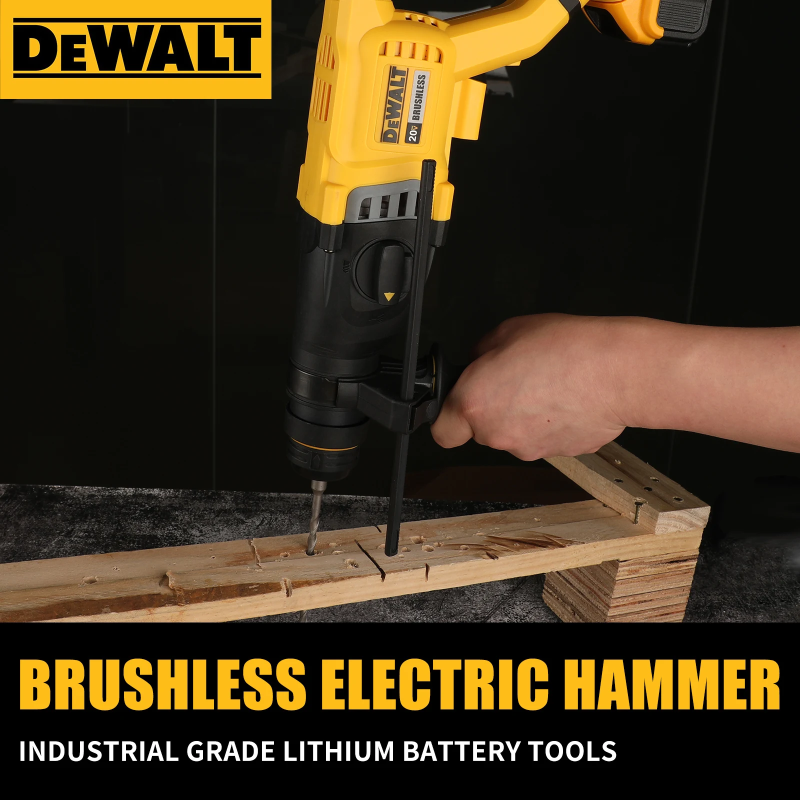 Hot Sale DEWALT 20V Brushless  - Hammer Drill Sds recension och pris