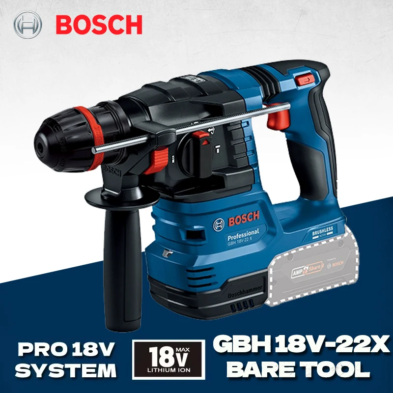 BOSCH GBH18V-22X Cordless Rota - Hammer Drill Sds recension och pris