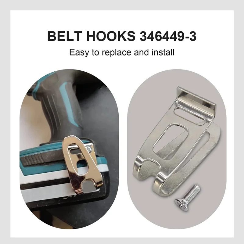 Belt Clip Hook With Screw For  - Power Tools Rack recension och pris